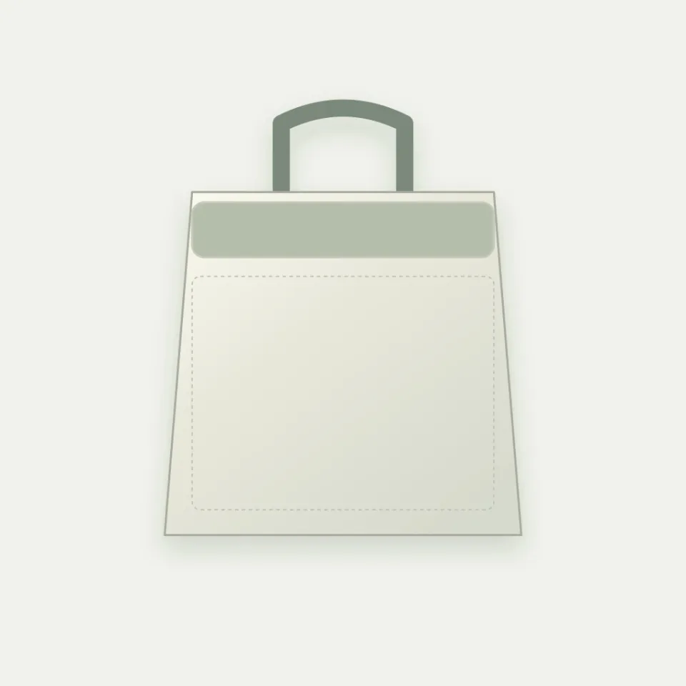 Lunch Canvas-Tasche – Produktvorschau